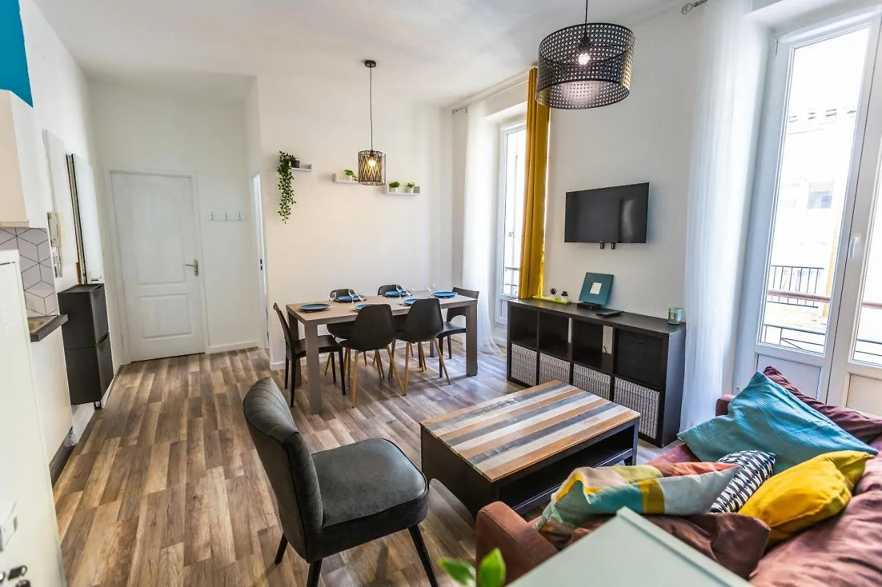 Appartement Bleu Caraibes T4 Proche Gare Et Vieux Port Marseille Apartmán